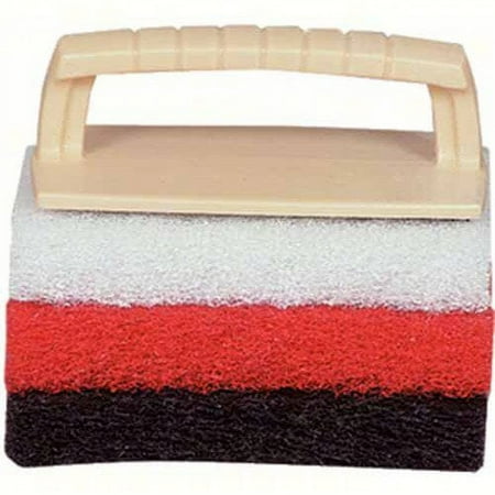 Star Brite  40023; Scrub Kit W-Handle & 3 Pads