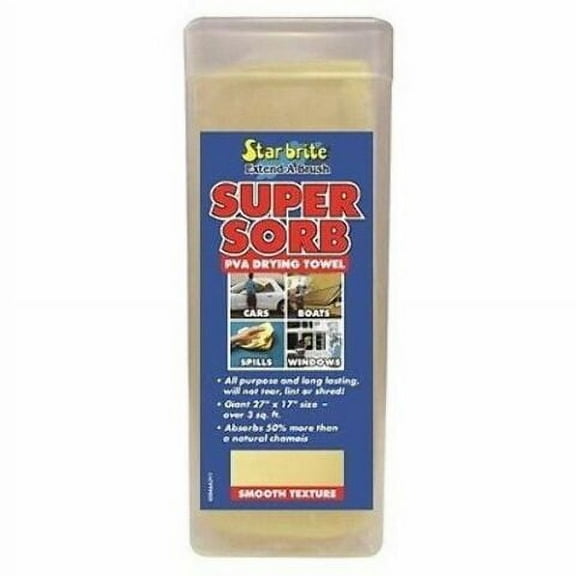 Star brite Ultimate Water Absorber - Performance Drying Towel - Yellow