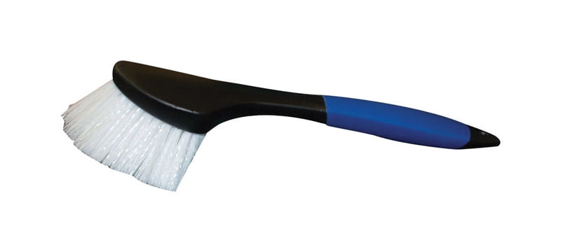 Star Brite Black and Blue Utility Brush with Long Handle