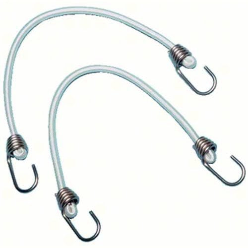 Starbrite 65136 Sta-Put Marine Bungee Cords With Stainless Steel Hook Ends (2 Per Pack)
