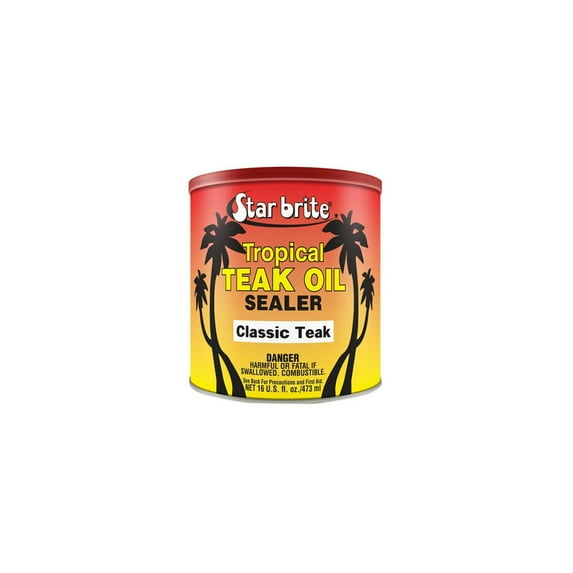 Star brite 088016 Tropical Classic Teak Sealer - 16 oz