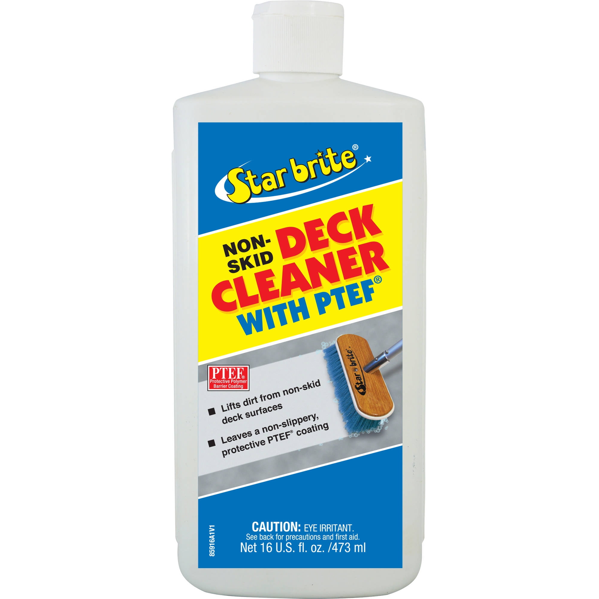 Star Brite NonSkid Deck Cleaner with PTEF, 16 oz For Boats & Other
