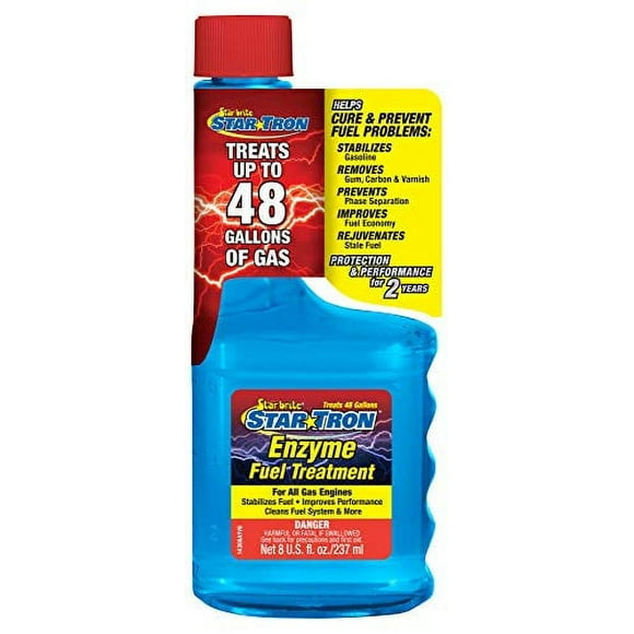 Star Brite Star Tron Enzyme Regular Gas Treatment Automotive Additive, 8 Ounce
