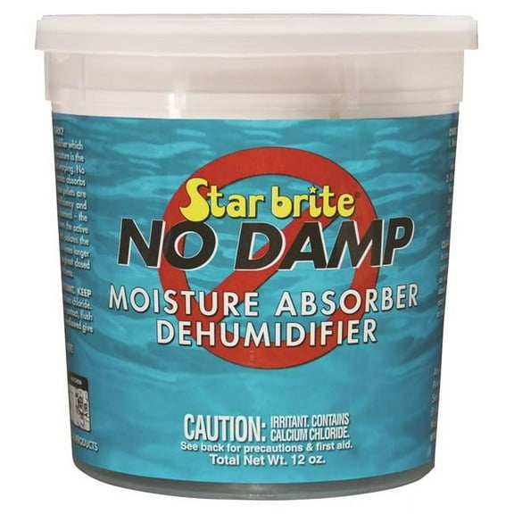 Star Brite Vacation Homes No Damp Dehumidifier Bucket, Eliminates Mildew Odor