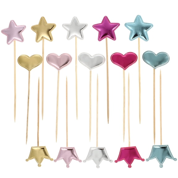 TABLZONE Assorted Color Cake Toppers, and Practical Party Decorations for Baking, Celebrations, and Special Events