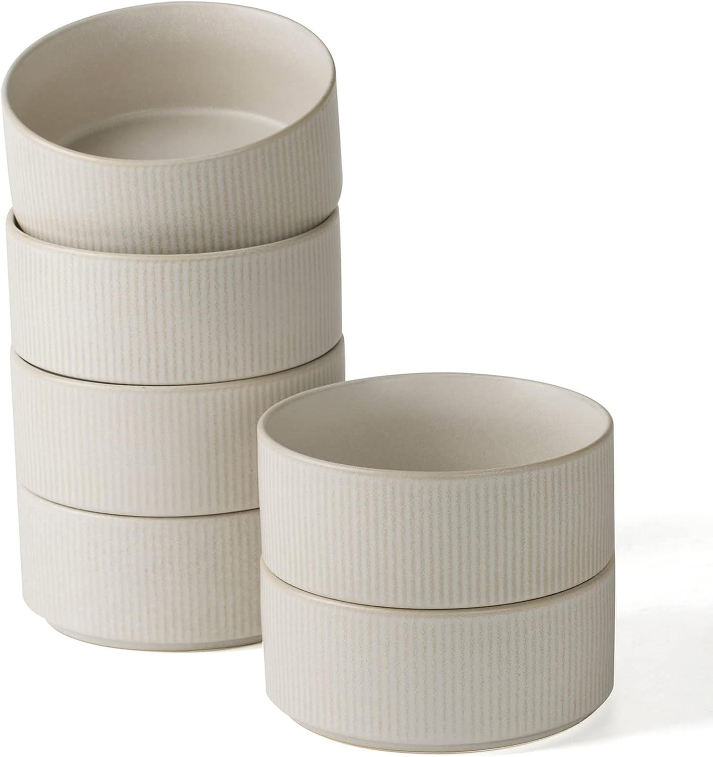 Star Cereal Bowl Set, Soup Bowls Set of 6, Double Reactive Glaze ...