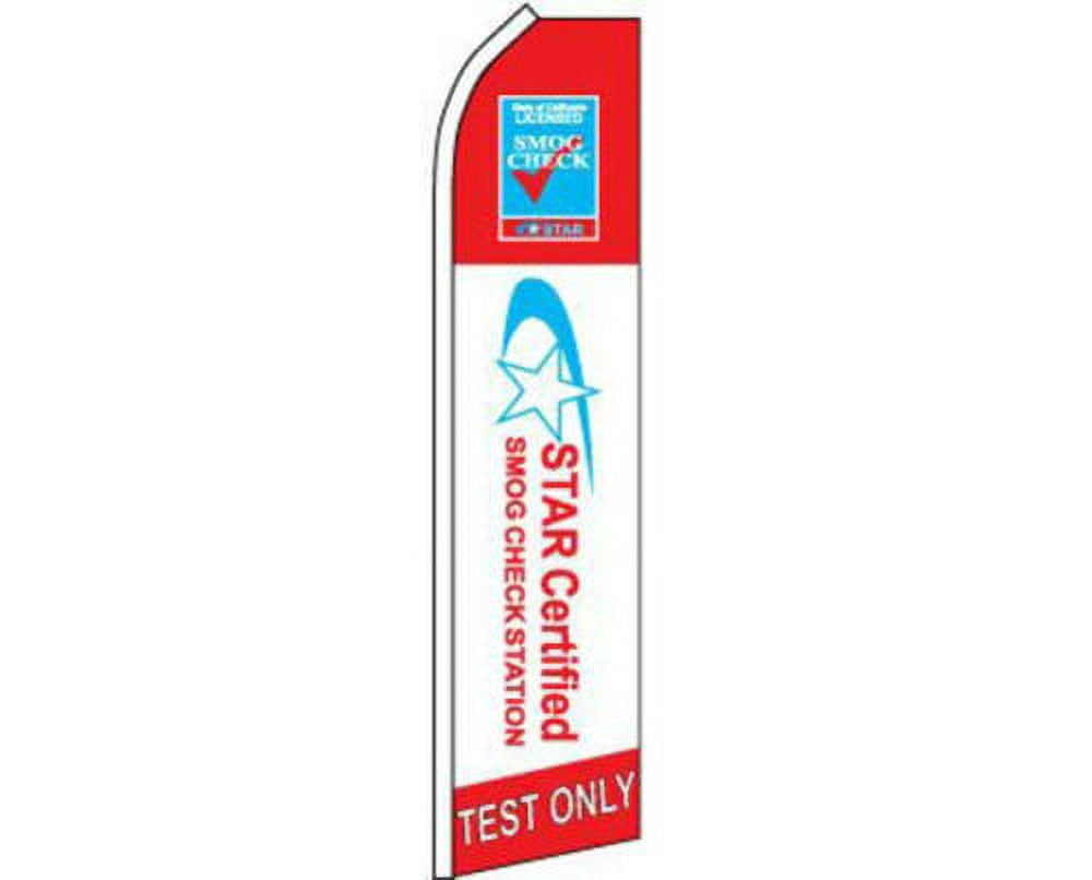 Test Only Sign Star Certified Smog Check Station Test Only Swooper Feather Advertising ...