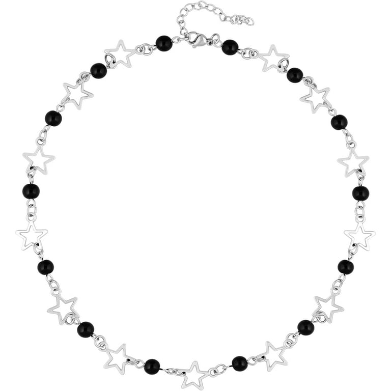 Star Choker Necklace, Star Necklace Y2k, Y2k Necklace, Grunge Necklace, Emo Necklace, Christmas Jewelry Gift For Women Star Choker Necklace, Star Necklace Y2k, Y2k Necklace, Grunge Necklace, Emo Necklace, Christmas Jewelry Gift For Women