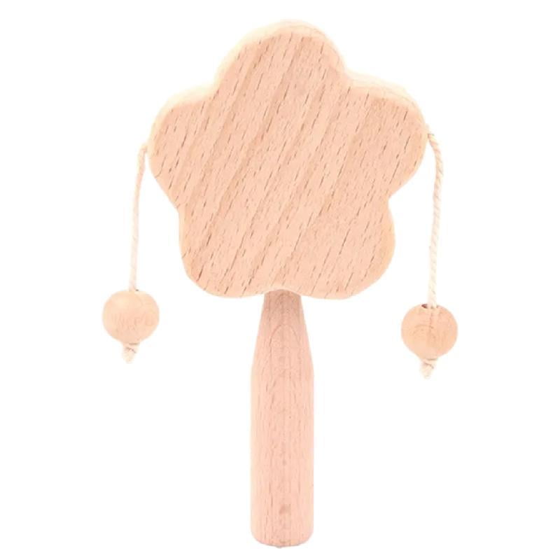 Star/Cloud// Rattle Toy Handmade Toy Kids Handheld Teether - Walmart.com