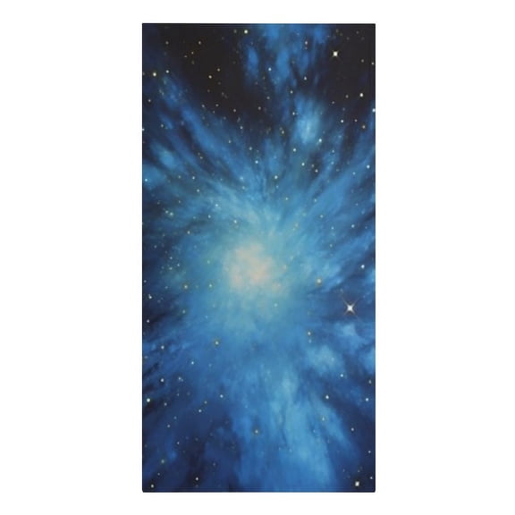 Star Cluster Space Blue Microfiber Beach Towel Absorbent Compact Towels for Swimming Pool Beach Travel Things for Vacation Essentials Adult Gift,61.4×30.3Inch