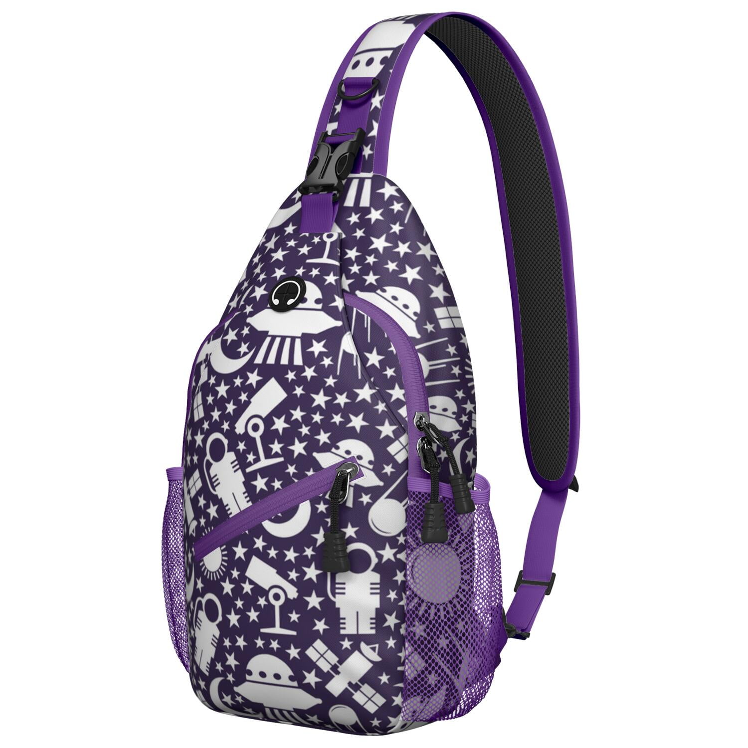 Star Constellation Sling Backpack, Moon and Stars Design, Galaxy Nebula ...
