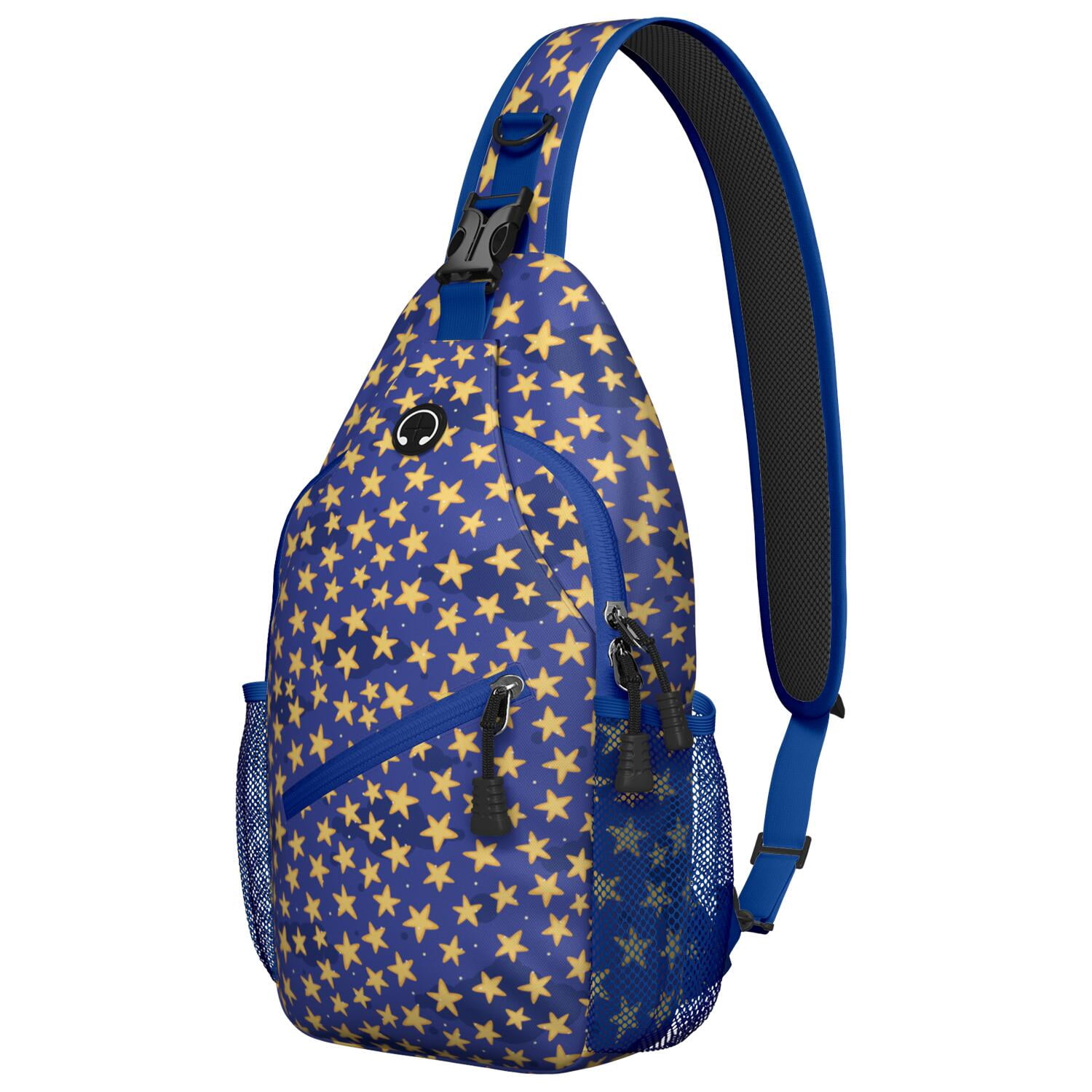 8079 Space Galaxy Constellation Backpack Purse Anti Theft Back Pack Fashion Star Constellation Sling Bag - Durable Shoulder Backpack for  main image 3