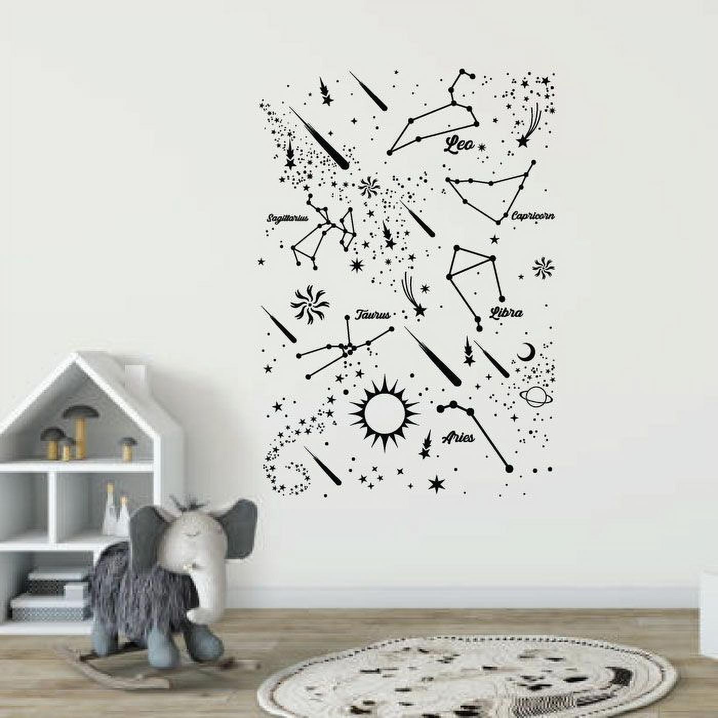 Star Constellations Horoscopes Symbol Different Simple Logo
