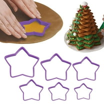 Star Cookie Cutter, Cookie Cutters Mini Cookie Cutters Halloween Cookie Cutters Christmas Tree Cookie Cutter Cutters for Baking Star Cookie Cutters for Diy Gift Family Kids Baking Tools