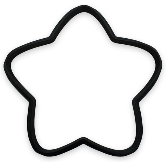 Star Cookie Cutter with Easy Push Design