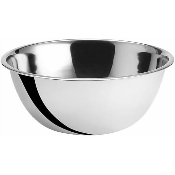 Stainless Steel Mixing Bowl for Commercial and Home Kitchen (8qt)