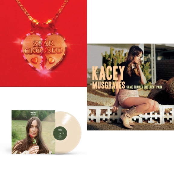 Star-Crossed (Sea Foam LP Vinyl) & Deeper Well (Transparent Cream LP Vinyl) & Same Trailer Different Park