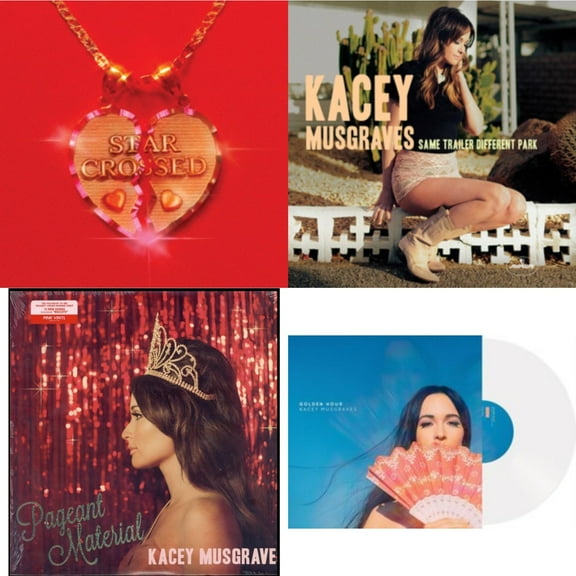 Star-Crossed (Sea Foam LP Vinyl) & Same Trailer Different Park & Pageant Material (Pink/White LP Vinyl) & Golden Hour (LP)