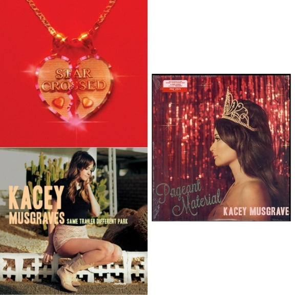 Star-Crossed (Sea Foam LP Vinyl) & Same Trailer Different Park & Pageant Material (Pink/White LP Vinyl)