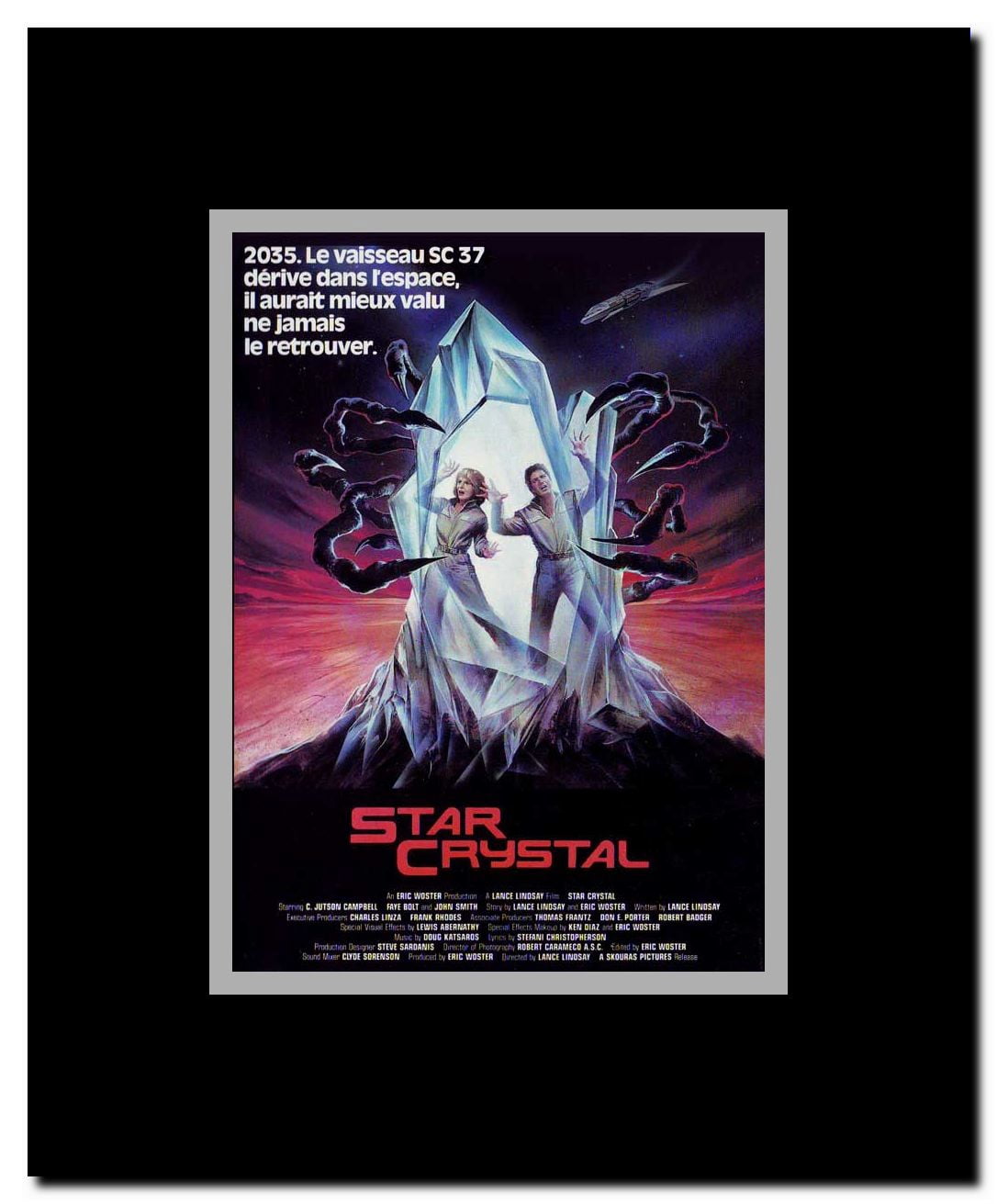 Star Crystal Framed Movie Poster