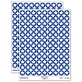 thumbnail image 1 of Star Curved Points 200+ Round Stickers - Dark Blue - Matte Finish - 0.50" Size, 1 of 3