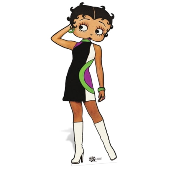 Star Cutouts Betty Boop Retro Cardboard Cutout Life Size Standup