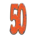thumbnail image 1 of Star Cutouts Number 50 Cardboard Cutout Life Size Standup, 1 of 1