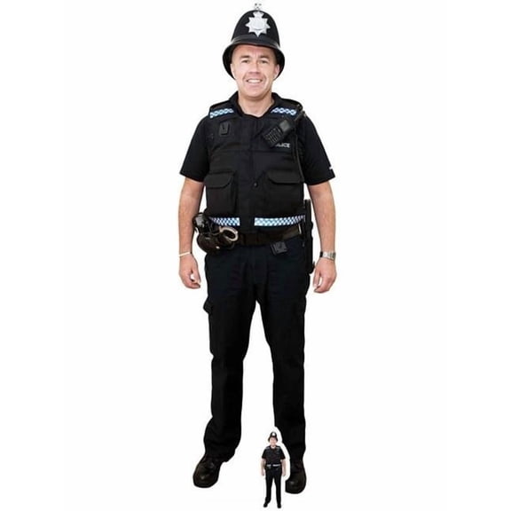 Star Cutouts SC1098 Police Man Bobby Hat