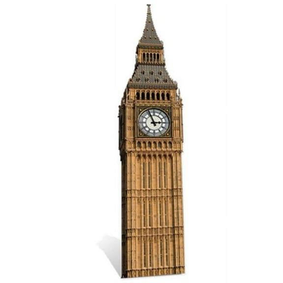 Star Cutouts SC146 Big Ben Clock Cutout - 73 x 20 x 1 in.