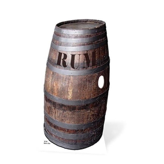 Star Cutouts SC165 Cut Out of Barrel O Rum