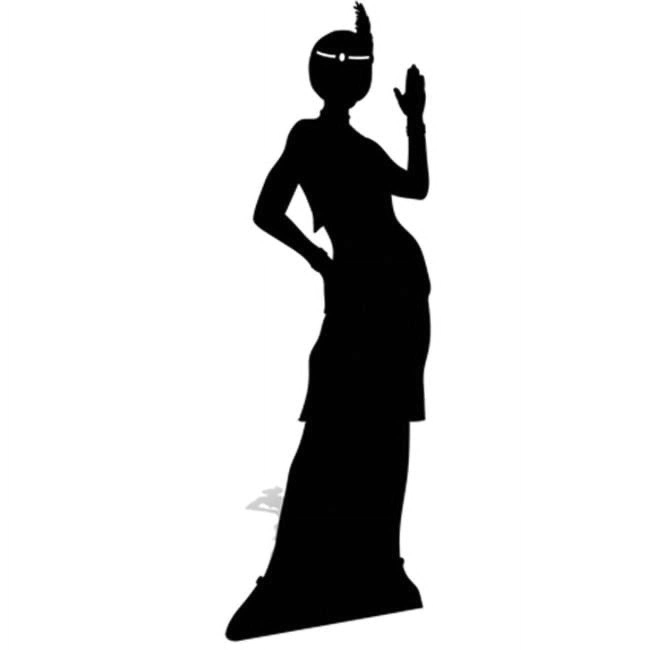 Star Cutouts SC207 Cut Out of Flapper Girl Silhouette - Walmart.com