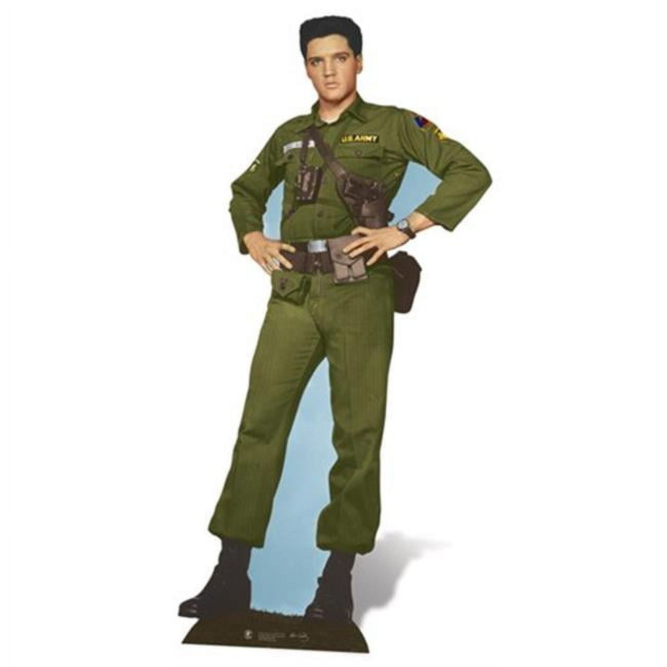 Elvis Army Days Cardboard Standup
