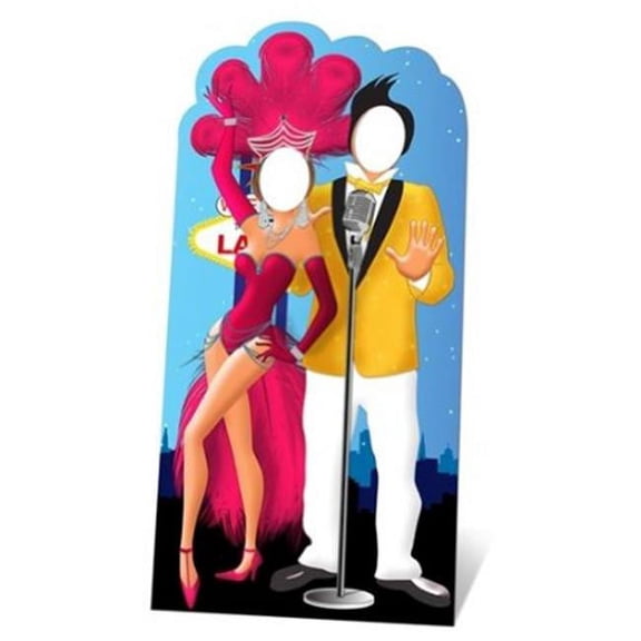 Star Cutouts SC597 Cut Out of Vegas Couple Stand-in