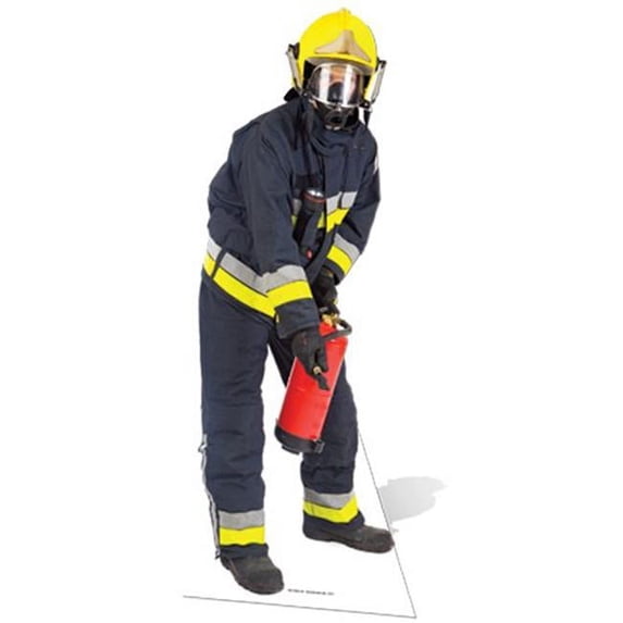 Star Cutouts SC75 Fireman Cardboard Cutout