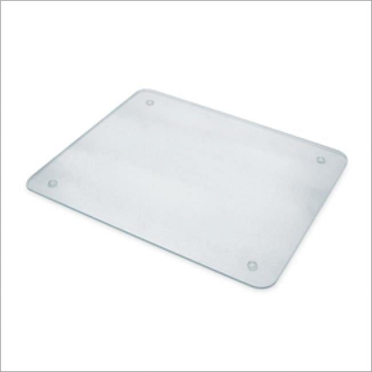 Clear Rectangular Glass Dishwasher Safe Cutting Board