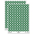 thumbnail image 1 of Star Doodle 200+ Round Stickers - Dark Green - Matte Finish - 0.50" Size, 1 of 3