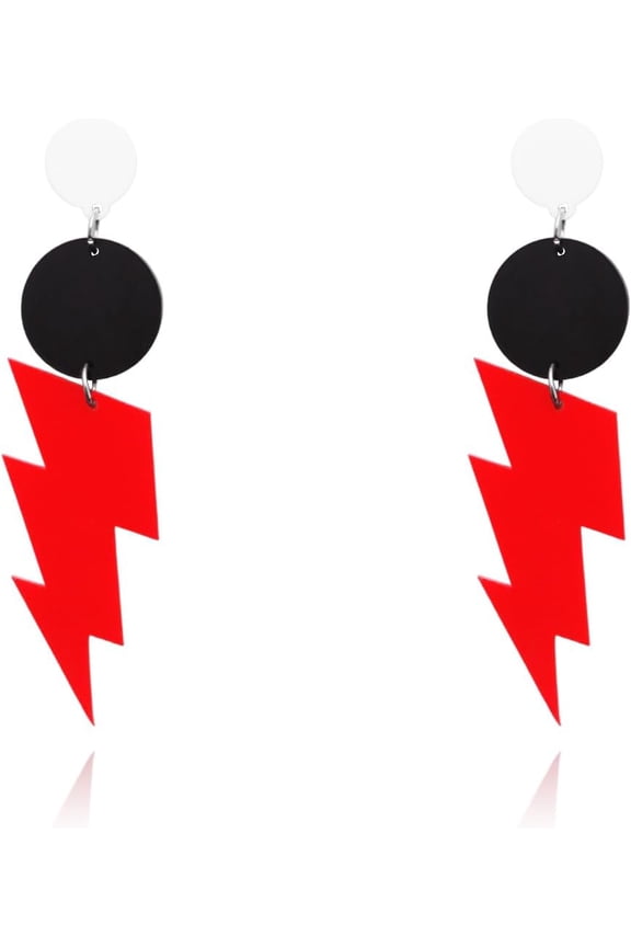 Star Earrings Multilayer Acrylic Big Star Drop Dangle Earrings Colorful Neon Star Tassel Earrings For Women 80S Jewelry[Z1]