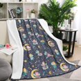 thumbnail image 1 of Star Fairy Princess Pattern Blanket,Comfortable Soft Lamb Wool Throw Blanket,All Season,Warm Lightweight Blankets for Sofa Bed Couch Living Room Chair,40"x50", 1 of 4