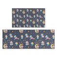 thumbnail image 1 of Star Fairy Princess Pattern Kitchen Rugs Sets Of 2,Anti Fatigue Kitchen Mat Rugs Non Slip Washable,Decorative Kitchen Floor Mats for Kitchen,Sink,Laundry,17"x30"+17"x47", 1 of 7