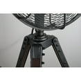 thumbnail image 1 of Star Fans  Star Tripod 16-inch Stand Fan with Wooden Legs Black N/A Matte, 1 of 5