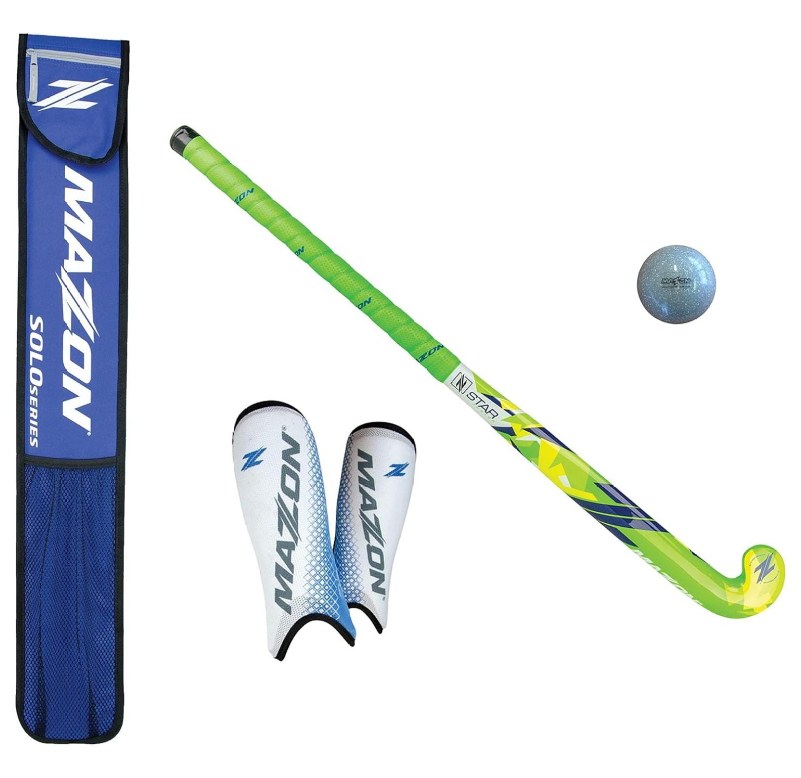 Star Field Hockey Stick Package Lime 28"