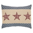 thumbnail image 1 of Star Filled Pillow in Multicolor, 1 of 2