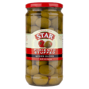 Star Fine Foods Olives Stuffed with Minced Pimiento, 16 oz