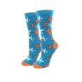 thumbnail image 1 of Star Fish One Size Fits Most Blue Blue Ladies Crew Socks, 1 of 1