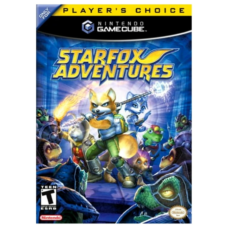 Nintendo GameCube Star Fox Adventures Game with Interactive