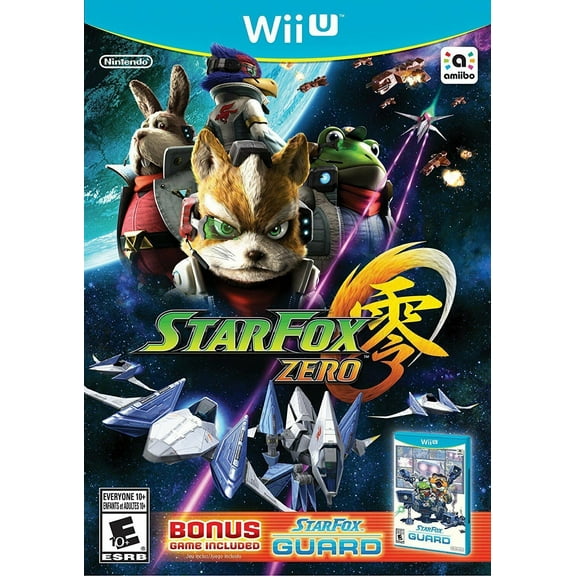 Star Fox Zero + Star Fox Guard [Nintendo Wii U Slippy, Peppy, Falco, Bonus Game]