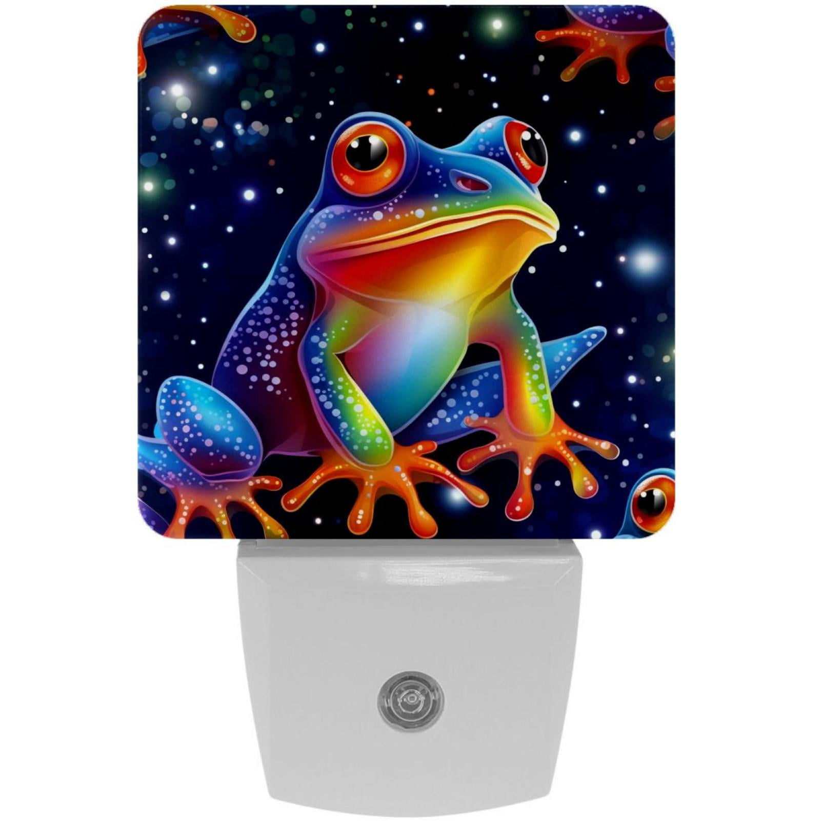 Star Frog LED Square Night Lights: Compact and Energy-Efficient