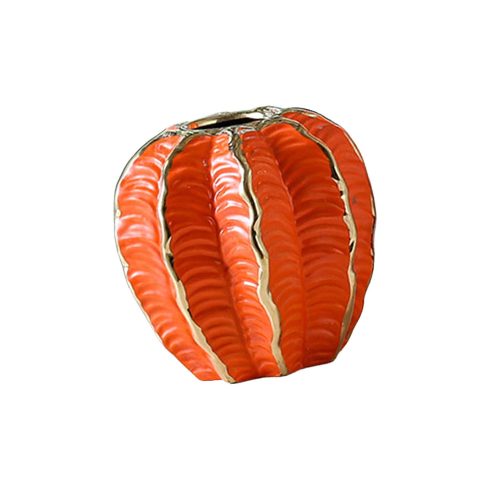 Star Fruit Shape Vase Ceramic Vase for Flowers Supplies Flower Pot