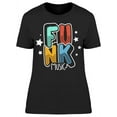 thumbnail image 1 of Star Funk Music T-Shirt Women -Image by Shutterstock, Female Medium, 1 of 2