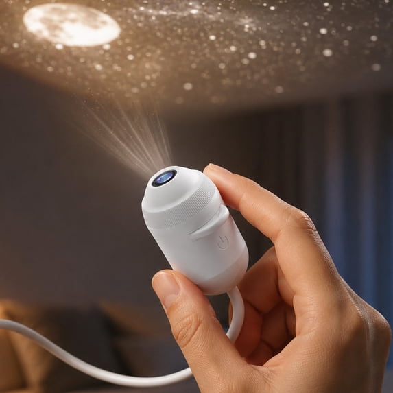 Star Galaxy Projector Night Light, 2-in-1 USB Sky Night Light,Projector Adjustable Brightness 360 Rotation,with Sliding Projection Films Small LED Nightlight Wall Lamp for Kids & Adults, Gift Box